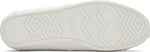 Toms Men Alpargata White Recycled Cotton Canvas