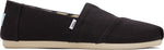 Toms Women Alpargata Wide Width Recycled Cotton Black