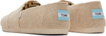 Toms Men Alpargata Natural Heritage Canvas