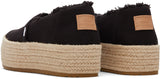 Toms Women Valencia Black Canvas