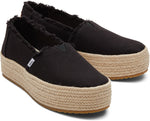 Toms Women Valencia Black Canvas