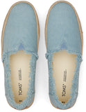 Toms Women Valencia Pastel Blue Washed Denim