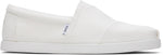 Toms Men Alp Fwd White Recycled Cotton Canvas