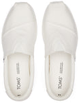 Toms Men Alp Fwd White Recycled Cotton Canvas