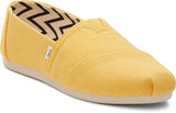 Toms Women Alpargata Pineapple Yellow Heritage Canvas