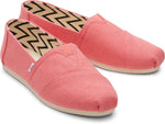 Toms Women Alpargata Shell Pink Heritage Canvas