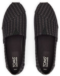 Toms Women Alpargata Black Triangle Woven