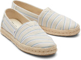 Toms Women Alpargata Rope 2.0 Fog Woven Stripe