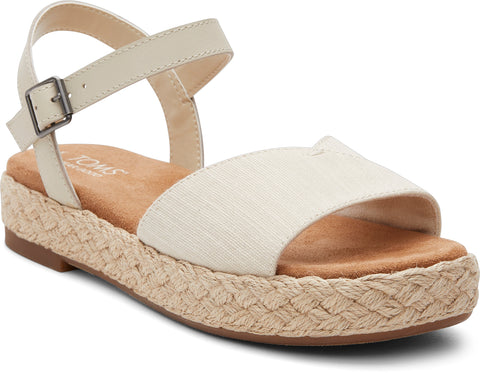 Toms Women Abby Natural Slubby Woven/Leather