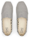 Toms Men Alpargata Drizzle Grey Heritage Canvas