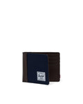 Herschel Unisex Hank II Wallet RFID Peacoat/Chicory Coffee