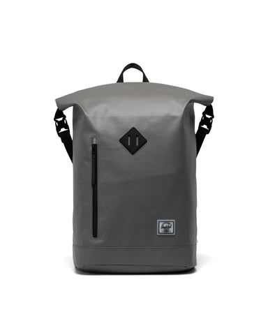 Herschel Unisex Roll Top Backpack Weather Resistant - 22.5L Gargoyle