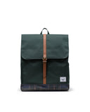 Herschel Unisex City Backpack - 14L Darkest Spruce Winter Plaid
