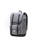 Herschel Unisex Little America Mid Backpack - 20.7L Raven Crosshatch