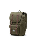 Herschel Unisex Little America Mid Backpack - 20.7L Ivy Green
