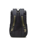 Herschel Unisex Retreat Backpack - 19.5L Black/Ivy Green/Chutney