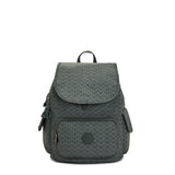 Kipling City Pack S Backpacks Sign Green Emb