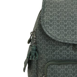 Kipling City Pack S Backpacks Sign Green Emb