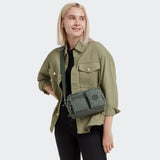 Kipling Albena Crossbody Bags Sign Green Emb