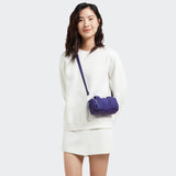 Kipling Bina Mini Shoulder Bags Lavender Night