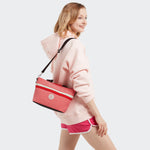 Kipling Minta Shoulder Bags Tango Pink Bl