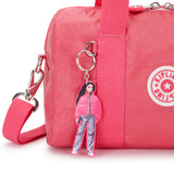 Kipling Bina M Shoulder Bag Lively Pink