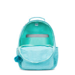 Kipling Seoul Deepest Aqua Backpack