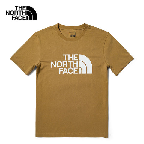 The North Face Men's Foundation Logo Short Sleeve T-Shirt Utility Brown