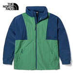 The North Face Men's Crinkle Woven Wind Jacket Deep Grass Green/Shady Blue