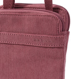 Hedgren Rupee Rfid Passport Holder Corduroy Dusty Rose