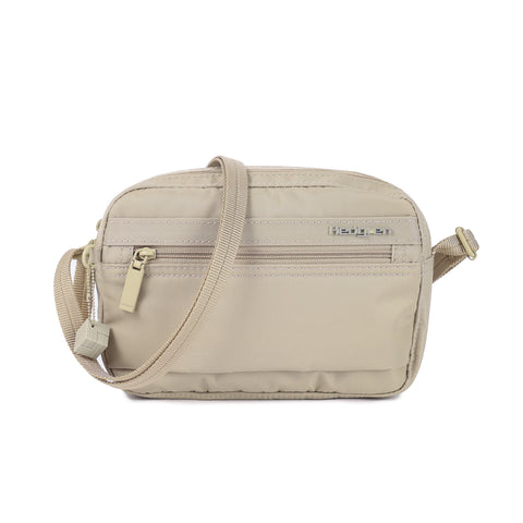 Maia Small Crossover 2 Compartment RFID Cashmere Beige