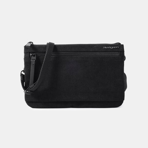 Hedgren Emma 3 Compartment Crossover + Rfid Corduroy Black