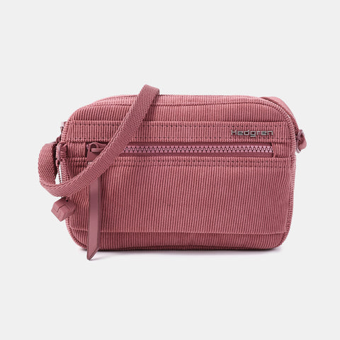 Hedgren Maia 2 Compartment Crossover + Rfid Corduroy Dusty Rose