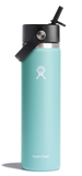 Hydro Flask Wide Mouth with Straw Cap  Dew - 24oz