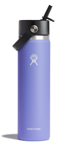 Hydro Flask Wide Mouth with Straw Cap  Lupine - 24oz