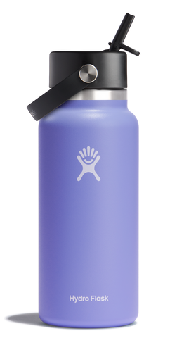 Hydro Flask Wide Mouth with Straw Cap  Lupine - 32oz