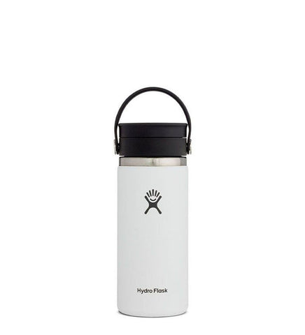 Hydro Flask Wide Mouth Flex Sip Lid White -16oz