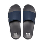 Reef Mens Sandals Reef One Slide Navy/White