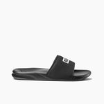 Reef Mens Sandals Reef One Slide Black/White