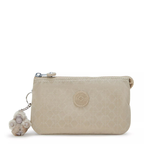 Kipling Creativity L Pouches/Cases Sign Beige Emb