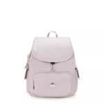 Kipling City Pack S Backpack Gleam Silver