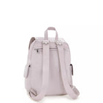 Kipling City Pack S Backpack Gleam Silver