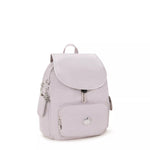 Kipling City Pack S Backpack Gleam Silver