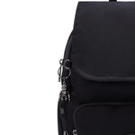 Kipling City Zip S Backpacks Endless Black