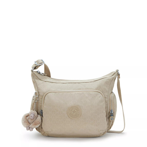 Kipling Gabb S Crossbody Bags Sign Beige Emb