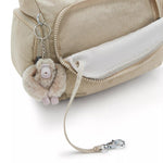 Kipling Gabb S Crossbody Bags Sign Beige Emb