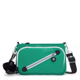 Kipling New Milos Rapid Green Shoulder Bag