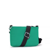 Kipling New Milos Rapid Green Shoulder Bag