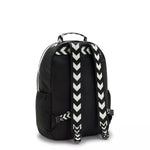 Kipling Seoul Backpack Black Chevron