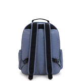 Kipling Seoul Backpacks Blue Lover